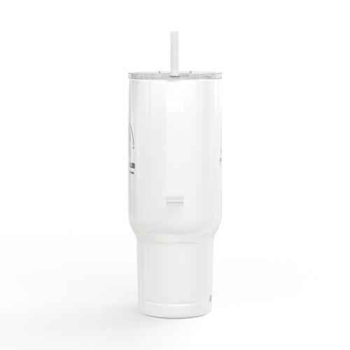 Pilates Purr Club Insulated Tumbler (Engraved) — Travel Mug with Lid & Straw, Durable Stainless Steel Drinkware